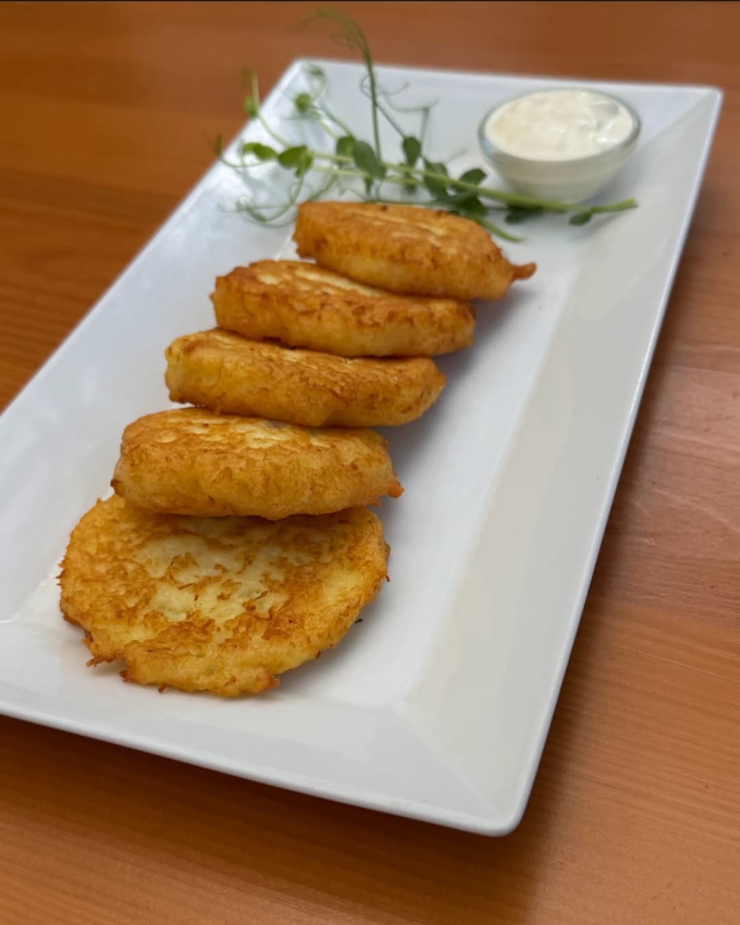 Деруни зі сметаною